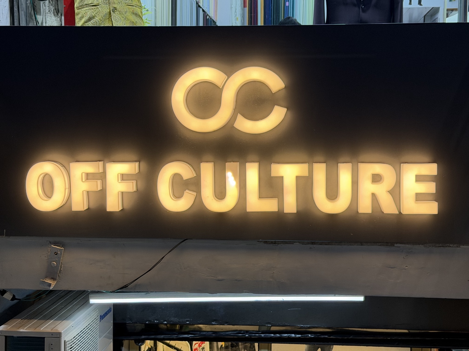 Off Culture sign