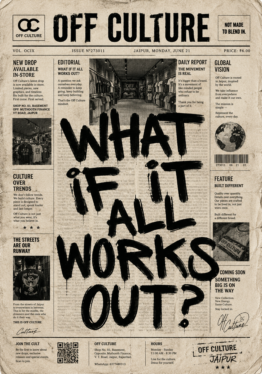 Off Culture Times newspaper