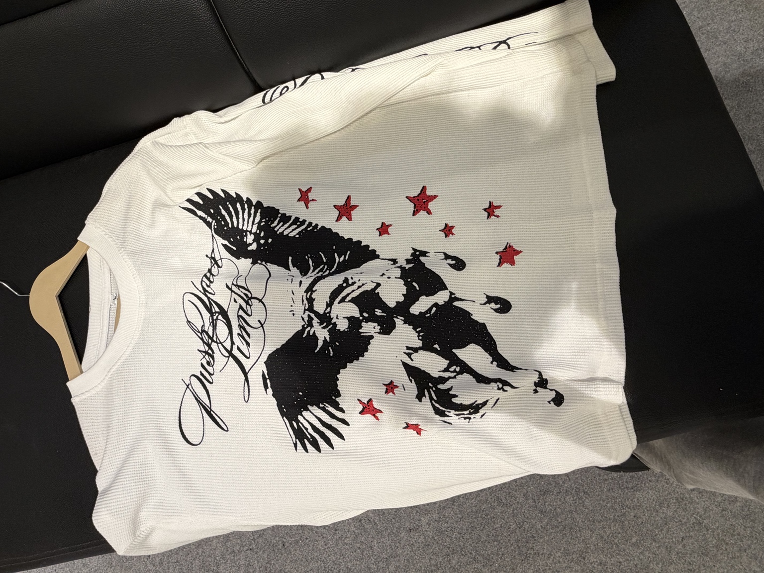 White eagle tee